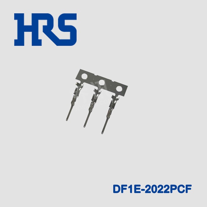 HRS广濑2.5间距镀锡压接端子DF1E-2022PCF