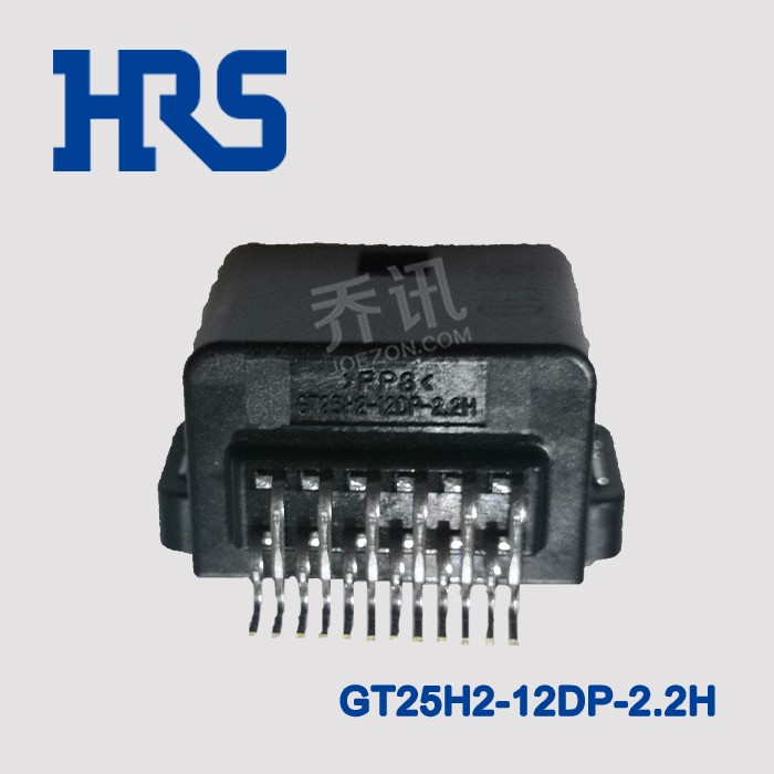 HRS广濑2.2间距镀锡针座GT25H2-12DP-2.2H