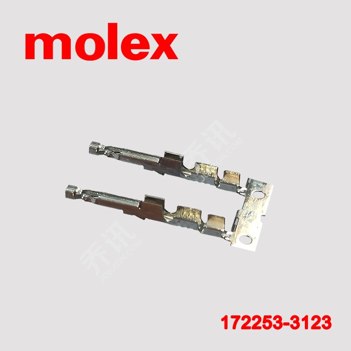 MOLEX莫士镀锡压接端子172253-3123
