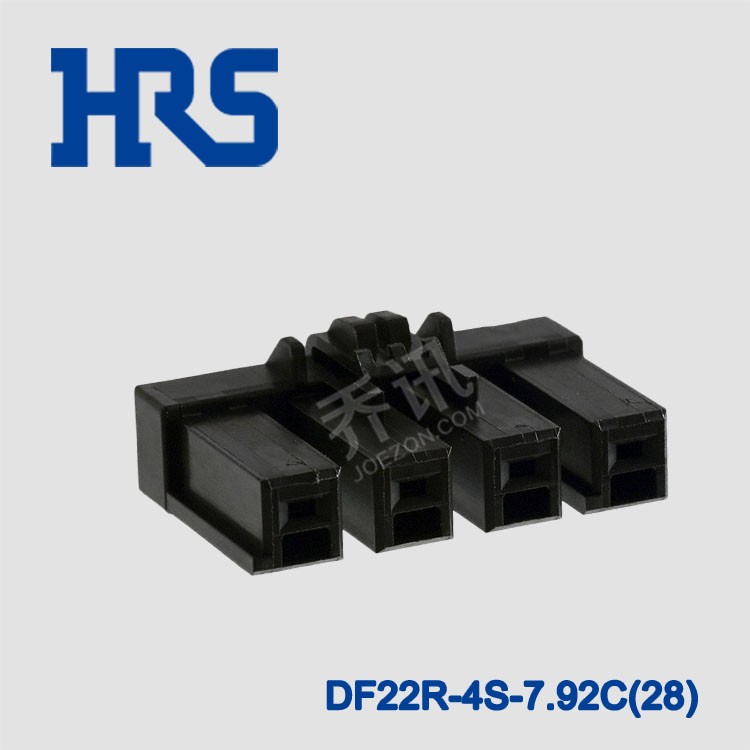 HRS广濑7.92间距胶壳DF22R-4S-7.92C(28)