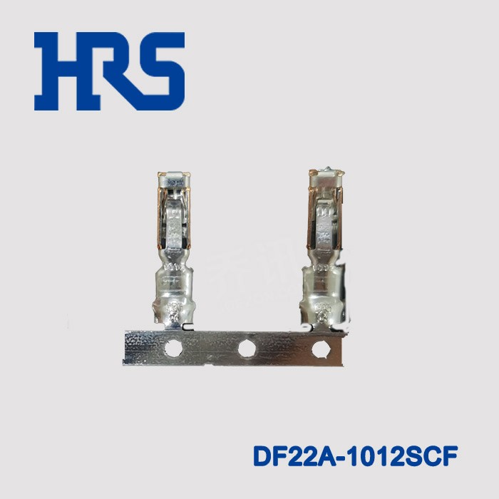 HRS广濑7.92间距镀锡压接端子DF22A-1012SCF