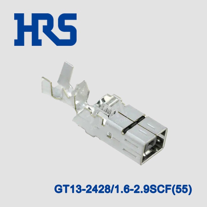 HRS广濑镀锡压接端子GT13-2428/1.6-2.9SCF(55)